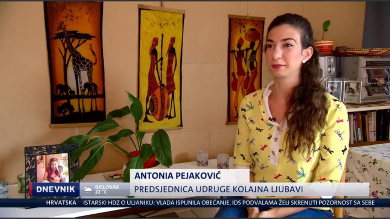 Our Antonia on Dnevnik NOVE TV