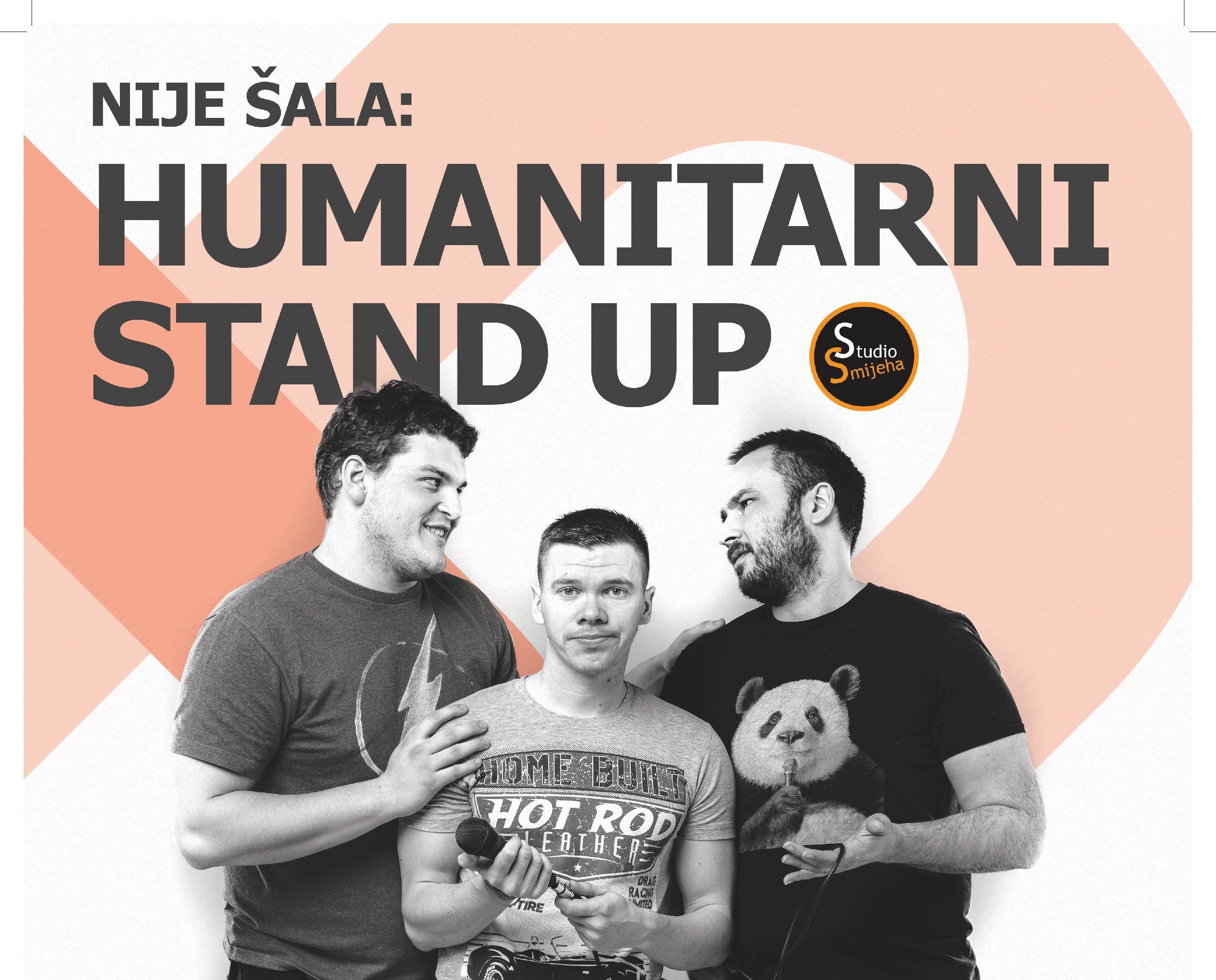 Humanitarni stand up show "Kad smijeh spašava živote"